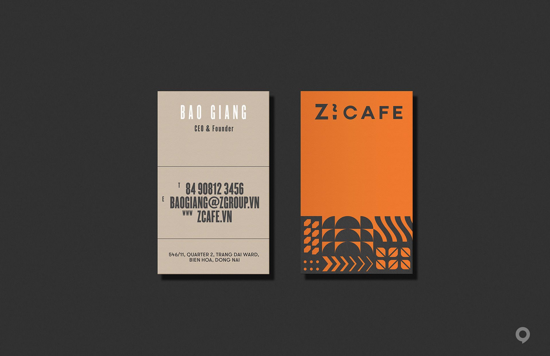 越南Z! CAFE咖啡店品牌設計欣賞(圖4)