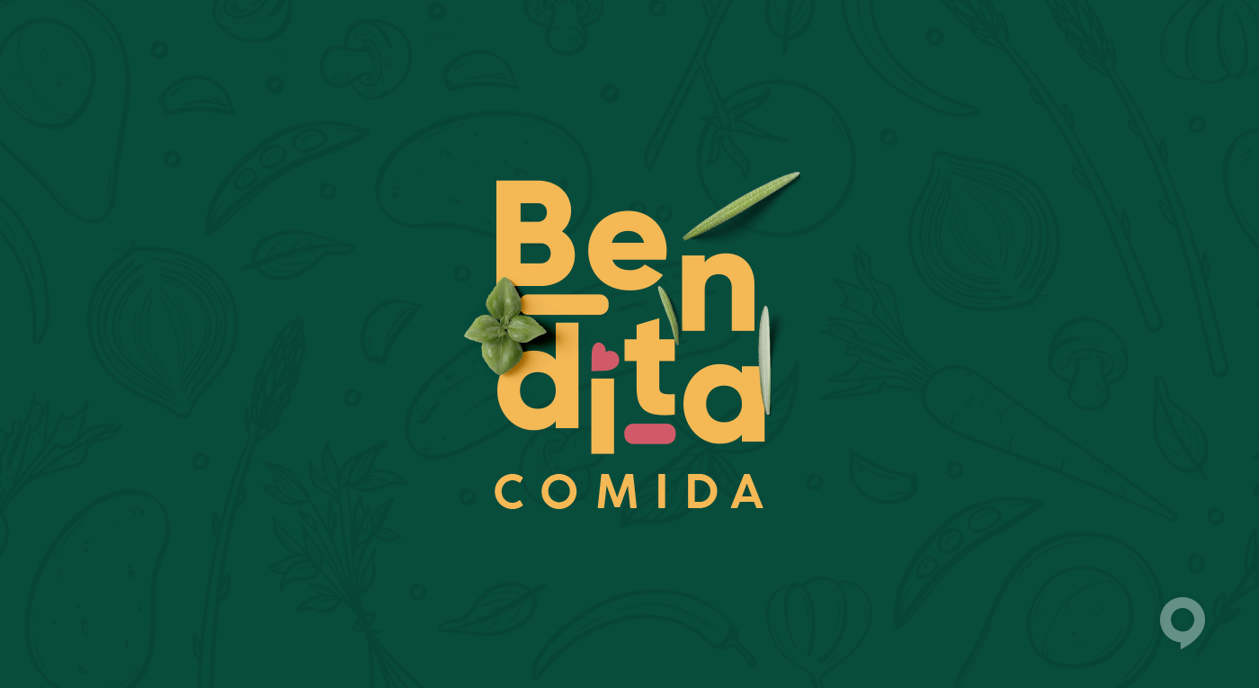 巴西Bendita Comida品牌設計欣賞(圖1)