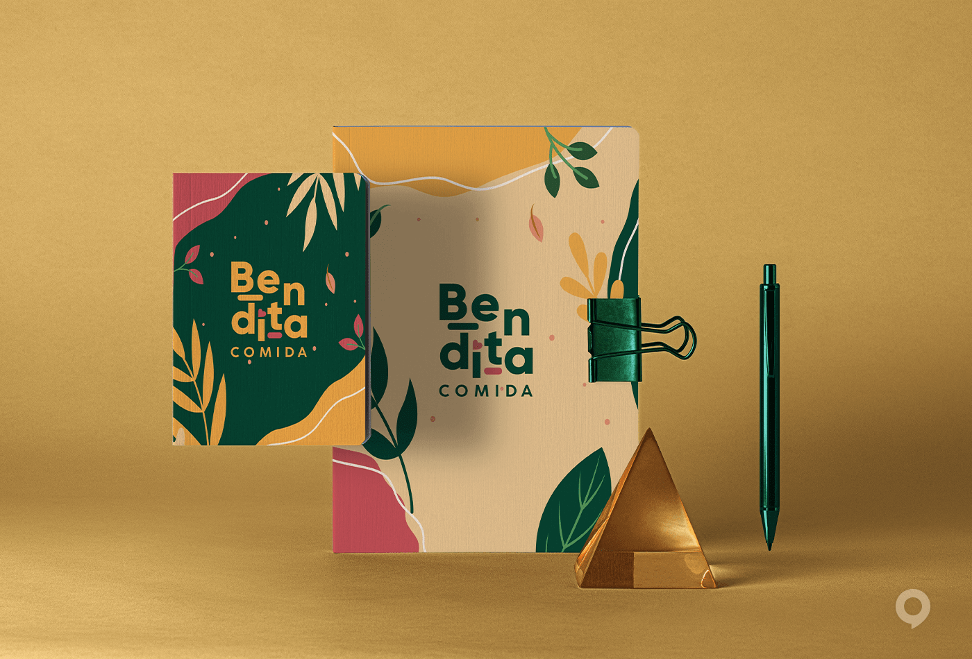 巴西Bendita Comida品牌設計欣賞(圖5)