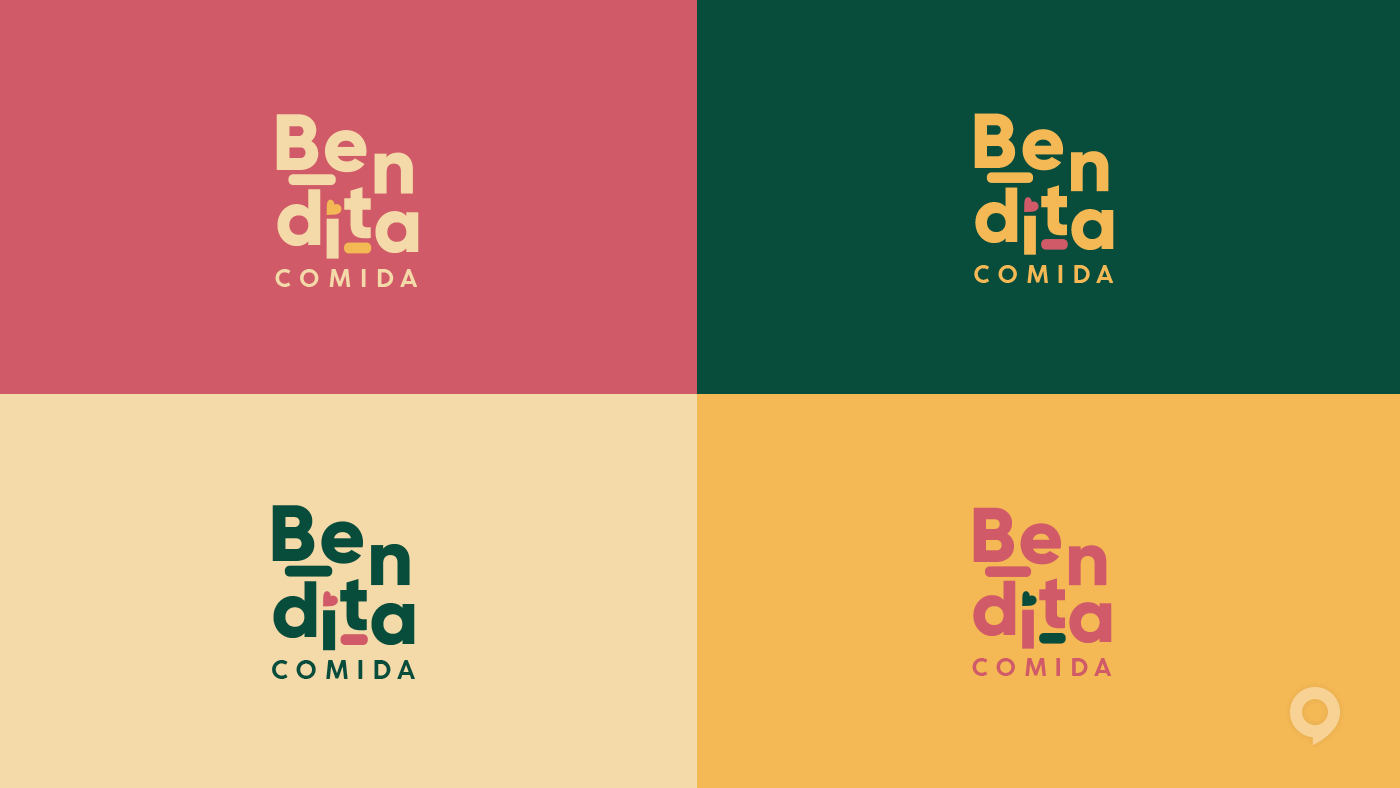 巴西Bendita Comida品牌設計欣賞(圖6)