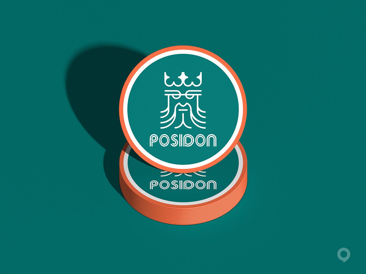 越南POSIDON咖啡館品牌設計欣賞(圖7)