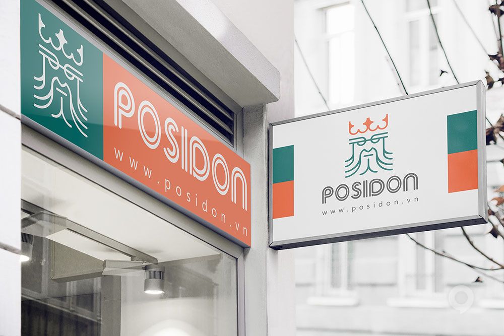 越南POSIDON咖啡館品牌設計欣賞(圖22)