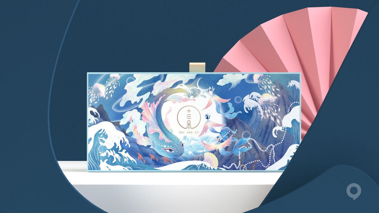 《十三余》漢服品牌包裝設(shè)計欣賞(圖11)