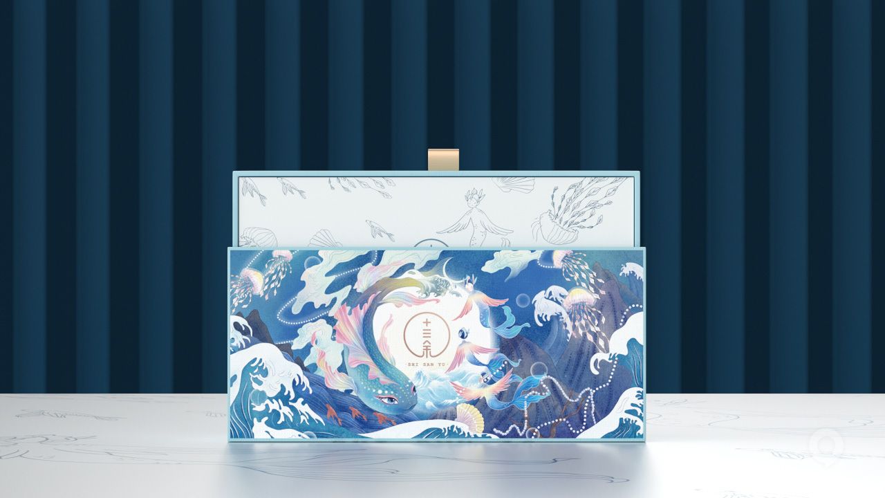 《十三余》漢服品牌包裝設(shè)計欣賞(圖28)