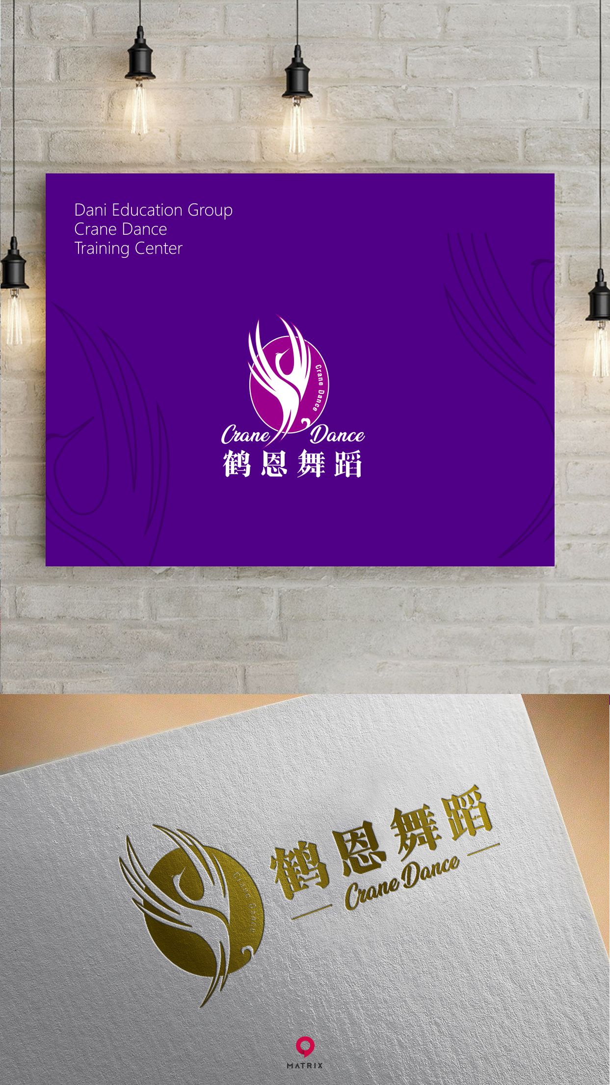 丹麗鶴恩舞蹈VI系統(圖1)